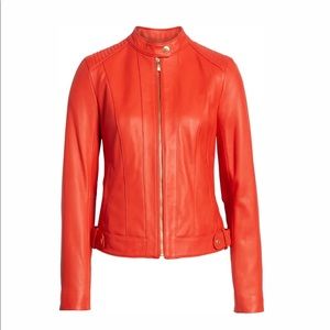 Cole Haan Quilted Italian Leather Jacket